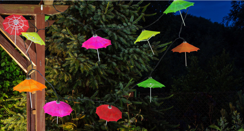 Ghirlanda decorativa umbrele